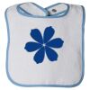 Infant Contrast Trim Terry Bib Thumbnail