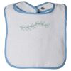 Infant Contrast Trim Terry Bib Thumbnail