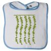 Infant Contrast Trim Terry Bib Thumbnail