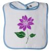 Infant Contrast Trim Terry Bib Thumbnail