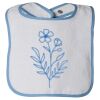 Infant Contrast Trim Terry Bib Thumbnail