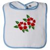 Infant Contrast Trim Terry Bib Thumbnail