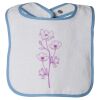 Infant Contrast Trim Terry Bib Thumbnail