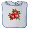 Infant Contrast Trim Terry Bib Thumbnail