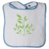 Infant Contrast Trim Terry Bib Thumbnail