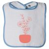 Infant Contrast Trim Terry Bib Thumbnail