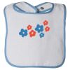 Infant Contrast Trim Terry Bib Thumbnail