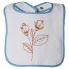 Infant Contrast Trim Terry Bib Thumbnail