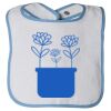 Infant Contrast Trim Terry Bib Thumbnail