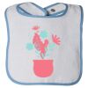 Infant Contrast Trim Terry Bib Thumbnail