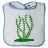 Infant Contrast Trim Terry Bib Thumbnail