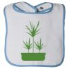 Infant Contrast Trim Terry Bib Thumbnail