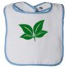 Infant Contrast Trim Terry Bib Thumbnail