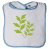 Infant Contrast Trim Terry Bib Thumbnail