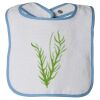 Infant Contrast Trim Terry Bib Thumbnail