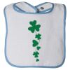 Infant Contrast Trim Terry Bib Thumbnail