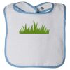 Infant Contrast Trim Terry Bib Thumbnail