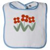 Infant Contrast Trim Terry Bib Thumbnail