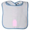 Infant Contrast Trim Terry Bib Thumbnail