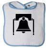 Infant Contrast Trim Terry Bib Thumbnail