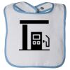 Infant Contrast Trim Terry Bib Thumbnail
