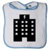 Infant Contrast Trim Terry Bib Thumbnail