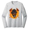 Sublimatable PosiCharge Long Sleeve Electric Heather Tee Thumbnail