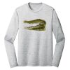 Sublimatable PosiCharge Long Sleeve Electric Heather Tee Thumbnail
