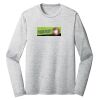 Sublimatable PosiCharge Long Sleeve Electric Heather Tee Thumbnail