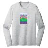 Sublimatable PosiCharge Long Sleeve Electric Heather Tee Thumbnail