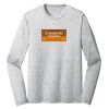 Sublimatable PosiCharge Long Sleeve Electric Heather Tee Thumbnail