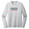 Sublimatable PosiCharge Long Sleeve Electric Heather Tee Thumbnail