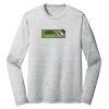 Sublimatable PosiCharge Long Sleeve Electric Heather Tee Thumbnail
