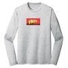Sublimatable PosiCharge Long Sleeve Electric Heather Tee Thumbnail