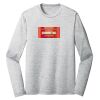 Sublimatable PosiCharge Long Sleeve Electric Heather Tee Thumbnail