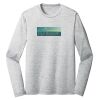 Sublimatable PosiCharge Long Sleeve Electric Heather Tee Thumbnail