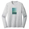 Sublimatable PosiCharge Long Sleeve Electric Heather Tee Thumbnail