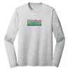 Sublimatable PosiCharge Long Sleeve Electric Heather Tee Thumbnail