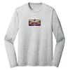 Sublimatable PosiCharge Long Sleeve Electric Heather Tee Thumbnail