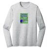 Sublimatable PosiCharge Long Sleeve Electric Heather Tee Thumbnail