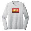 Sublimatable PosiCharge Long Sleeve Electric Heather Tee Thumbnail