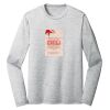 Sublimatable PosiCharge Long Sleeve Electric Heather Tee Thumbnail
