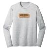 Sublimatable PosiCharge Long Sleeve Electric Heather Tee Thumbnail