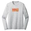 Sublimatable PosiCharge Long Sleeve Electric Heather Tee Thumbnail