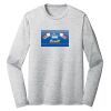Sublimatable PosiCharge Long Sleeve Electric Heather Tee Thumbnail