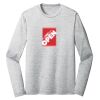 Sublimatable PosiCharge Long Sleeve Electric Heather Tee Thumbnail
