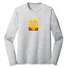 Sublimatable PosiCharge Long Sleeve Electric Heather Tee Thumbnail