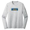 Sublimatable PosiCharge Long Sleeve Electric Heather Tee Thumbnail