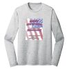 Sublimatable PosiCharge Long Sleeve Electric Heather Tee Thumbnail