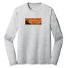 Sublimatable PosiCharge Long Sleeve Electric Heather Tee Thumbnail